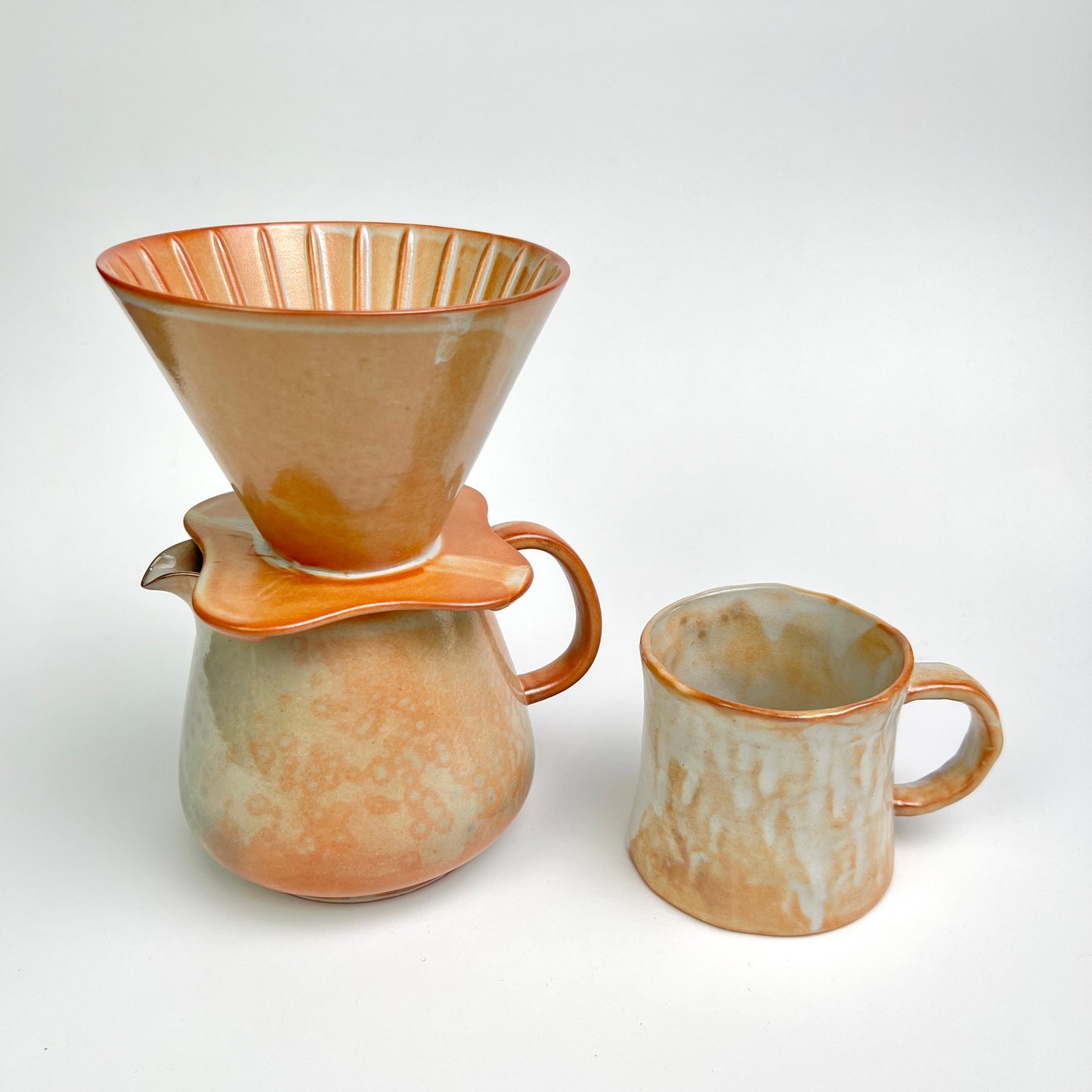 Handmade Coffee Pot Set | handmade ceramic
