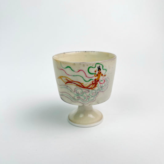 Legendary Creature Stemware | tea cup drawing | handmade ceramic