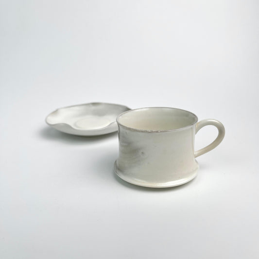 Tea Cup And Saucer | handmade ceramic